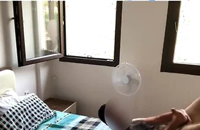Horny Hairy Man Sneaks Jerk Off And Cums In Hotel Room