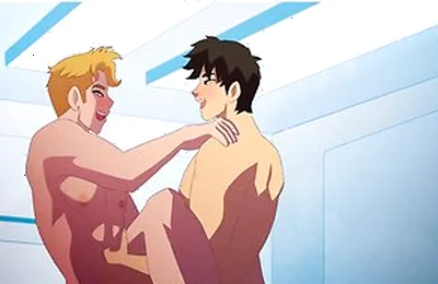 Car Toon In Suyin And Daniel, Hot Fit Dudes Suck, Ride & Breed Each Other Raw