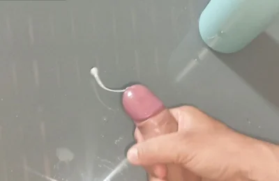 Waking up Excited and with My Cock Soaked in Precum.