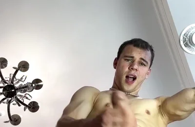 Handsome Guywith a Big Cock Jerking off