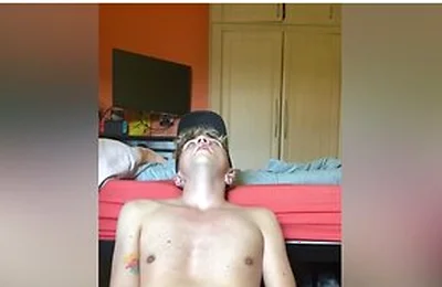 Lucas Twink With His Vibrator 3