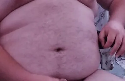 Chubby Guy Masturbating