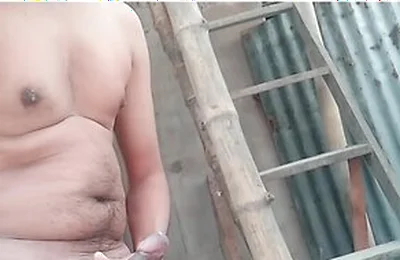 A Lone Abandoned Construction Place Made Me Horny, Masturbating And Moan Together & Begging For Cum
