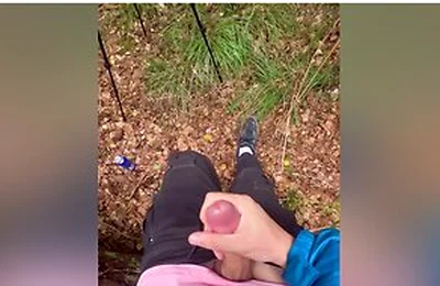 Twink Forest Wank