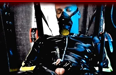 Pissing Gay Rubberdrone
