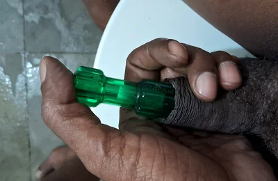 Playing with My Penis with Screwdriver