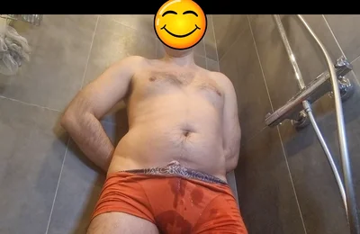 Peeing on My Belly and in My Underwear in the Shower