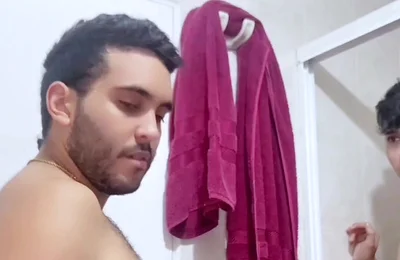 Straight Man Fucks Twink Gay Bareback and Cums Inside