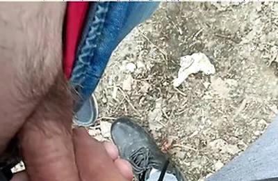 Old Man Fucks My Foreskin - Enjoying Uncut Cock - Cum On Uncut Dick