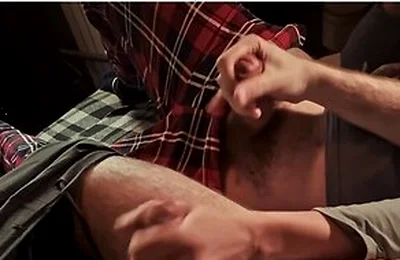 Convinced My Straight Friend To Jerk Off Together!