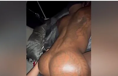 Spelling My Name With Pussy Cream With A Tattooed Booty Bitch