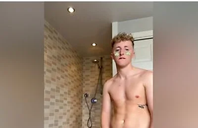 Hot Twink Jerksoff After Football