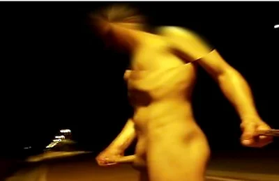 Enjoying My Nudity In The Suburb I Had To Escape From Boy Who Yelled At Me, Hide And Jerk Off