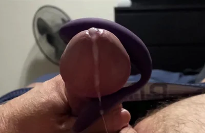 Cum as Lube Pocket Striker and New Toy Combo
