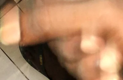 World Best Big Cock Young Bull Master Handjob New Video in a Toilet