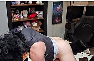 What Are You Reading, Step Bro? Angrybarks And Manedstripes Pawjob, Rim, Breed, Hands Free Cum - No Hands Cum