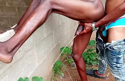 Risky Outdoor Sex with My Workers in the Bush