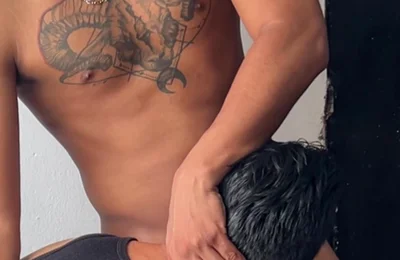 Intense Oral Sex with a Well-endowed Straight Man