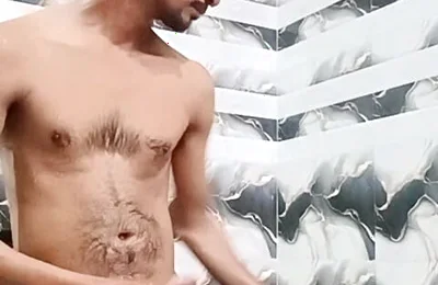 Gay Boy Masterbesing in Bathroom