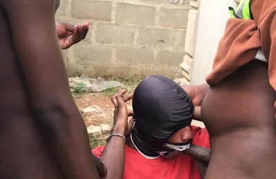 Ebony Threesome in the Wild Three Black Boys Unleashed Under the Sun