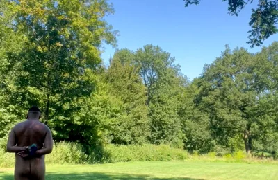 Nudist Jerking Single