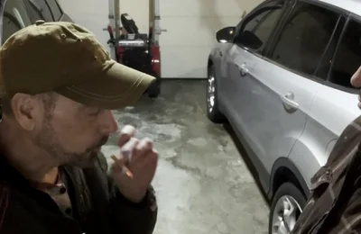 Stepdad Sharing a Smoke