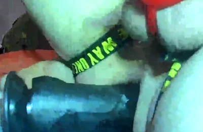 BBC Dildo Anal Fun