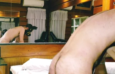 Mask Makes Me His Bitch with Xl Cock