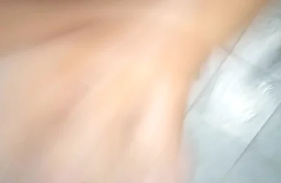 Masterbation in Bathroom