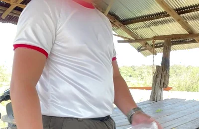 Cumpilation #6 - 12 Cumshots Outdoor