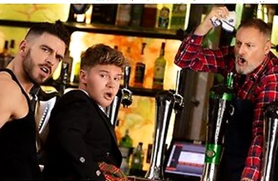 Muscular Paddy Obrians Big Return Means Big Fun For Dean Young At The Pub