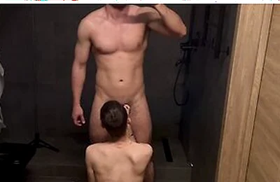 Muscular Alpha Fucks His Boy Hard Early Morning In The Bathroom Before Work (honeboys)