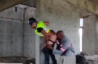 Holiday Day and Fucking Workers in Construction