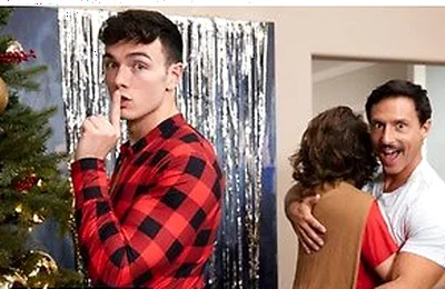 Reese Rideout Sneaks Behind Clark Reid For A Naughty Fuck While His Bf Is In The Kitchen