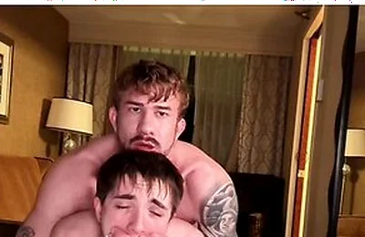 Muscle Jock Wrecks Twink In Hotel Room