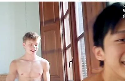 Hung College Twink Fucks Asian Jock Hole With Tyler Wu