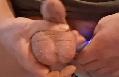 Vibing My Cock and Balls