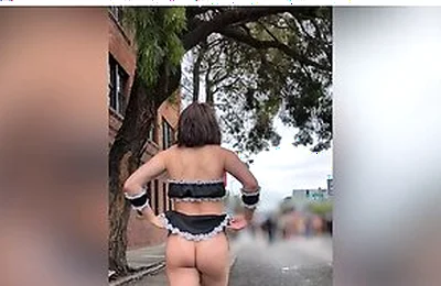 Cute Femboy Flashes And Walks Around Public Pilation