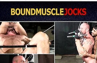 Boundmuclejocks: Compilation Of Hunk Feeling All The Pleasure While Tormenting His Muscled Slave With Draven Torres