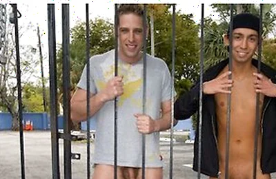 Twink Nathaniel Andrews Gets Freaky In Public And Rides Micah Matthewss Cock Like Crazy