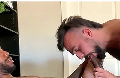 Tattooed Bbc August Alexander Barebacked By Mason Lear