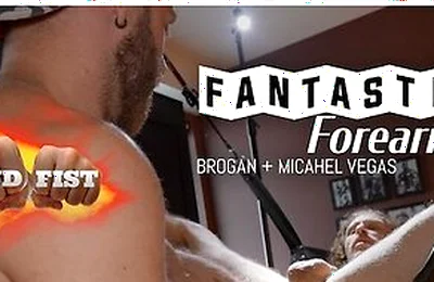 Power Bottom And Rose Bud - Brogan Fist Fucks Straight Dudes Gaping Cunt