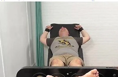 Chubby Dom Matt Finally Got Tickling Torment From Black Stud