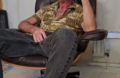 Coach Jc Enjoys a Cigar and Gets Naked