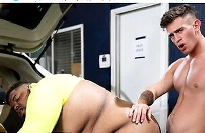 Trevor Brooks And Shadow Heat Up The Car With Santana Xxl For A Steamy Threeway Adventure