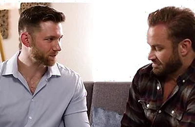 Therapist Caden Jackson Lures Conflicted Straight Bruce Jones Craving Anal
