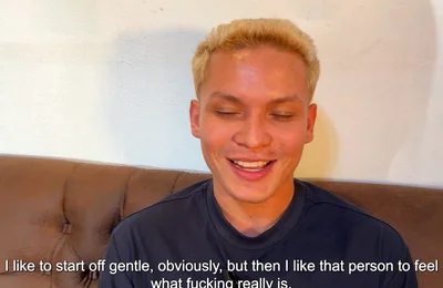 Gilbert Moon Breaks in John Bleck on Casting Couch