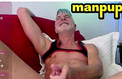 Horny Stepdaddy Richard Lennox Tries On Sex Toy For His Fans