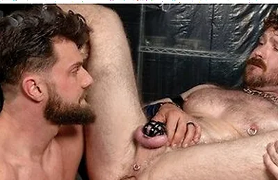 Hairy Bottom Jayson Parker Bound & Stuffed By Jock Heath Halos