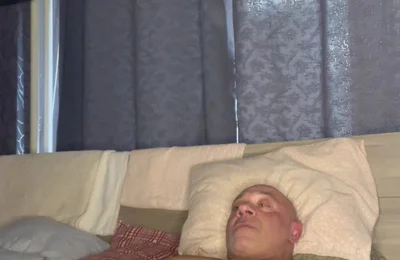 Long Wank From Bodybuilder Mr Guru. Jerk off